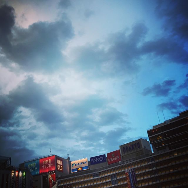 #sky #clouds #sunset #shinjuku  #tokyo #空 #雲 #ソラ #イマソラ #ゆうやけ 
