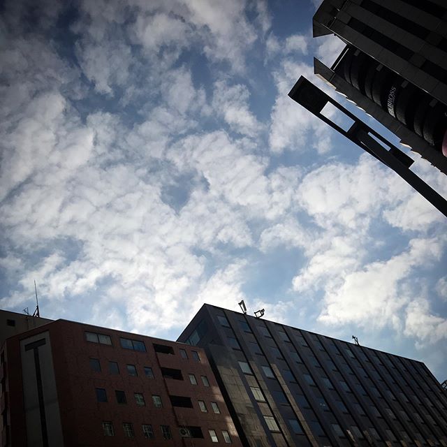 ️🌥️ #sky #clouds #shinjuku #tokyo #空 #雲 #ソラ #ケサソラ 
